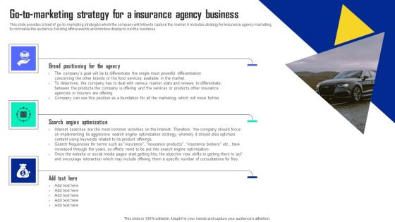 Go To Marketing Strategy For A Insurance Agency Business Automobile Insurance Agency Designs Pdf