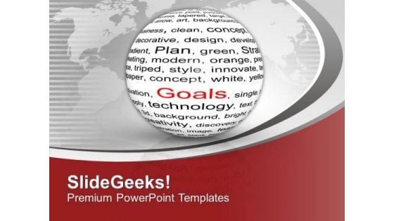 Goal Achievement Background Theme PowerPoint Templates Ppt Backgrounds For Slides 0413