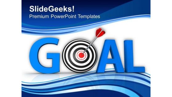 Goal And Target Achieved Business PowerPoint Templates Ppt Backgrounds For Slides 0413