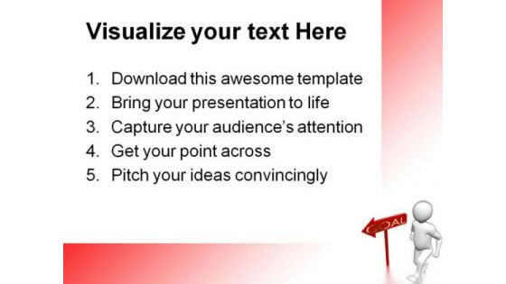 Goal Business PowerPoint Themes And PowerPoint Slides 0411