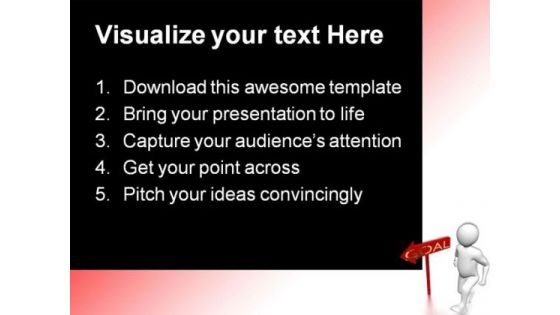 Goal Business PowerPoint Themes And PowerPoint Slides 0411
