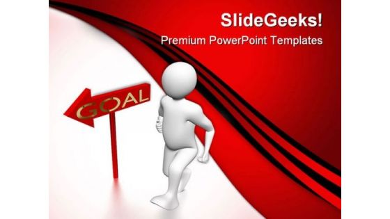 Goal Business PowerPoint Themes And PowerPoint Slides 0411