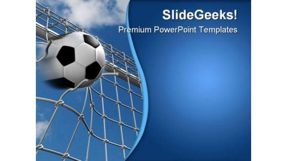 Goal Sports PowerPoint Templates And PowerPoint Backgrounds 0611