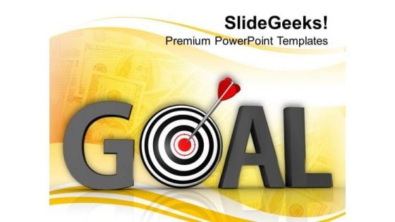 Goals And Target Achieved Business Success PowerPoint Templates Ppt Backgrounds For Slides 0413