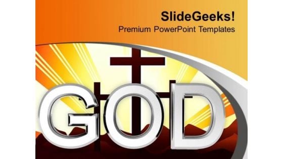 God Is Everywhere PowerPoint Templates Ppt Backgrounds For Slides 0413