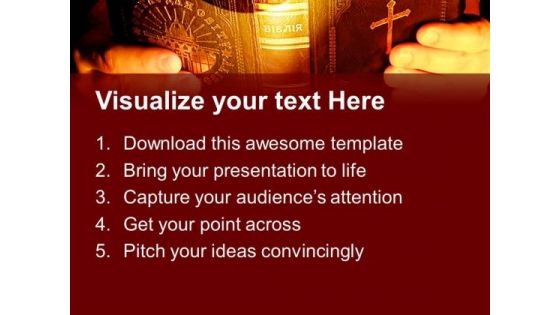 God Talks To Me Church PowerPoint Templates And PowerPoint Themes 0712