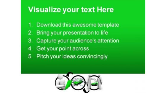 Going Online To Find Car Internet PowerPoint Themes And PowerPoint Slides 0411