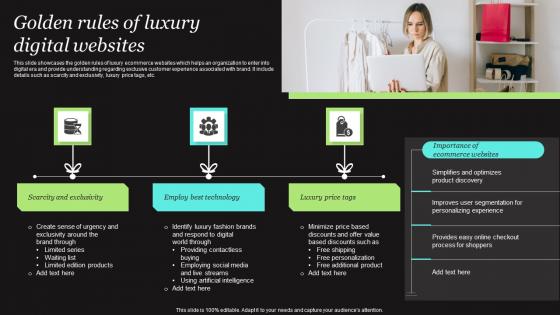 Golden Rules Of Luxury Digital Websites Slides Pdf