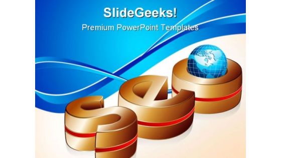 Golden Seo Business PowerPoint Themes And PowerPoint Slides 0611