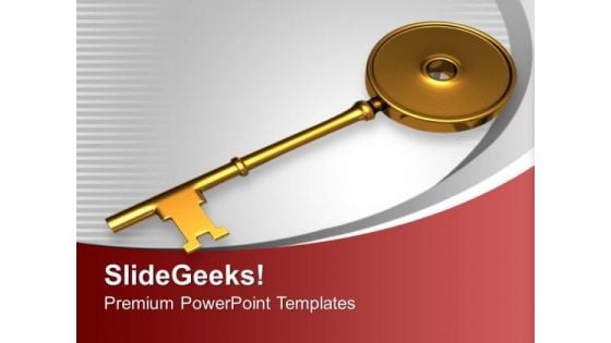 Golden Success Key On White Background PowerPoint Templates Ppt Backgrounds For Slides 0313 Golden Success Key On White Background PowerPoint Templates Ppt Backgrounds For Slides 0313