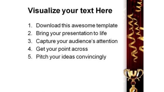 Golden Trophy Cup Success PowerPoint Templates And PowerPoint Backgrounds 0311 Golden Trophy Cup Success PowerPoint Templates And PowerPoint Backgrounds 0311