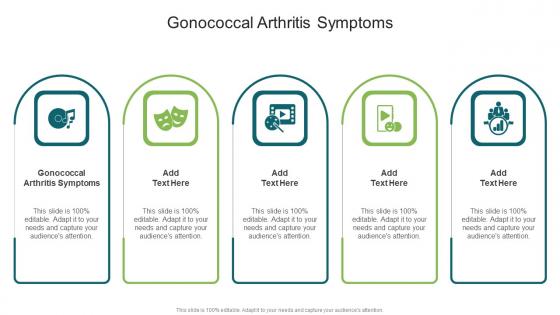 Gonococcal Arthritis Symptoms In Powerpoint And Google Slides Cpb