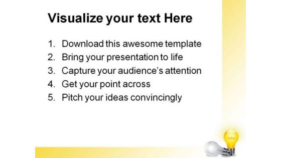 Good Idea Success PowerPoint Templates And PowerPoint Backgrounds 1211