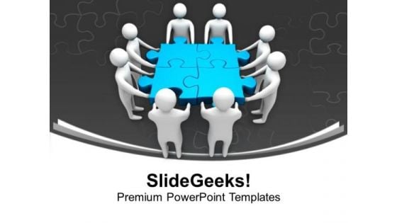 Good Team Can Make A Great Business PowerPoint Templates Ppt Backgrounds For Slides 0713