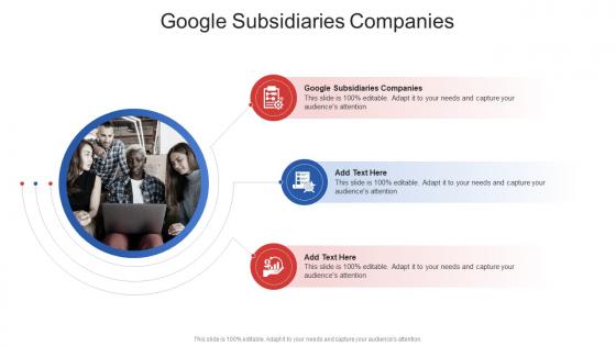Google Subsidiaries Companies In Powerpoint And Google Slides Cpb
