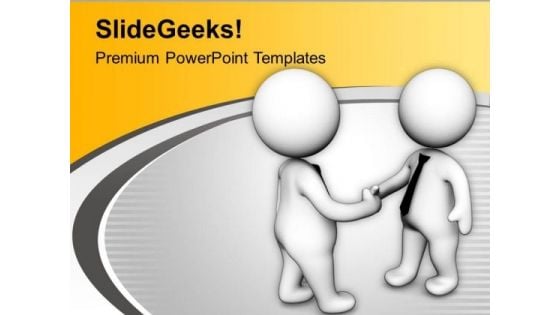 Grab Business Deal For Success PowerPoint Templates Ppt Backgrounds For Slides 0813