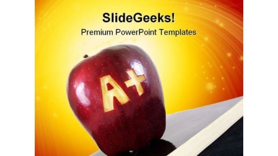 Grade A Education PowerPoint Templates And PowerPoint Backgrounds 0311