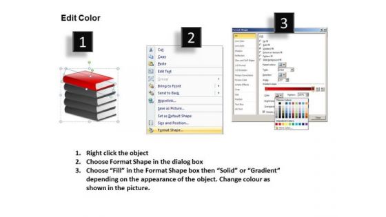 Graduation Books PowerPoint Slides And Ppt Diagram Templates