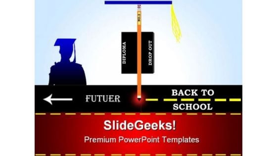 Graduation Education PowerPoint Templates And PowerPoint Backgrounds 0611
