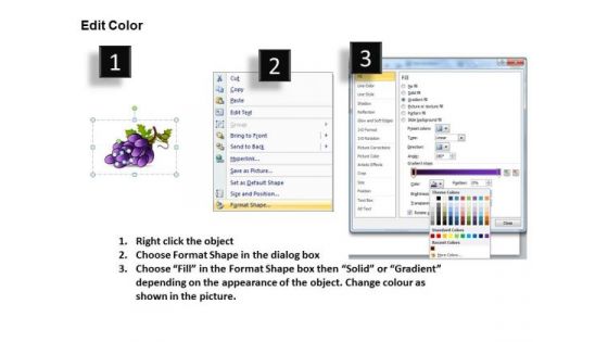 Grapes PowerPoint Templates And Fruits Ppt Slides