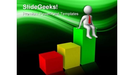 Graph Business PowerPoint Templates And PowerPoint Backgrounds 0411