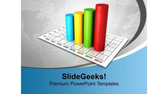 Graph Growth Business PowerPoint Templates And PowerPoint Themes 1012