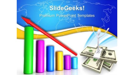 Graph Profit Finance PowerPoint Templates And PowerPoint Themes 0512