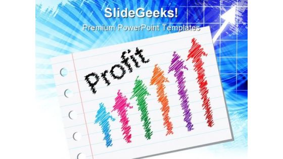 Graph Showing Profit Business PowerPoint Templates And PowerPoint Backgrounds 1211