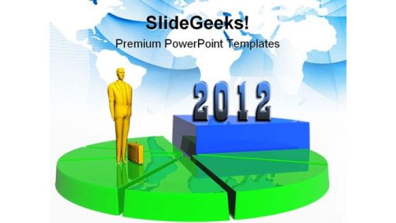 Graphic Pie 2012 Business PowerPoint Templates And PowerPoint Backgrounds 1011