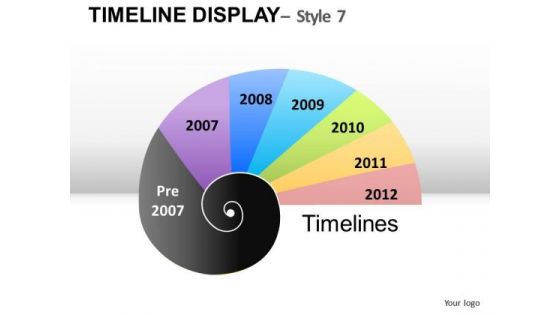 Graphic Timeline Chart PowerPoint Slides Ppt Templates