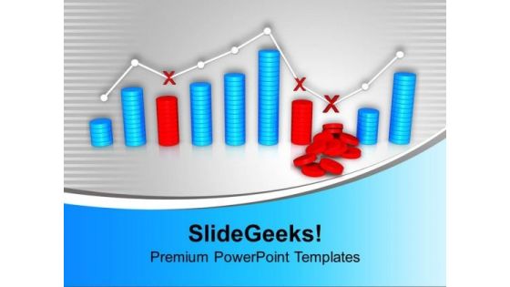 Graphical Representation Of Profit Business PowerPoint Templates Ppt Backgrounds For Slides 1112