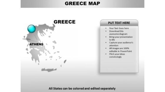 Greece Country PowerPoint Maps Greece Country PowerPoint Maps