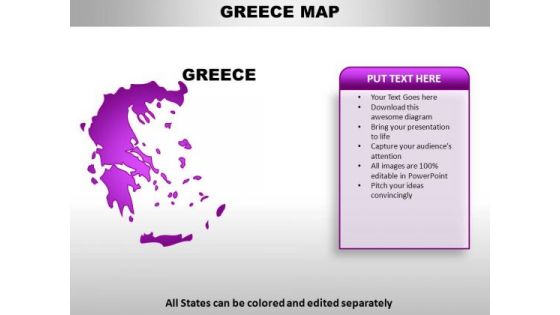 Greece PowerPoint Maps