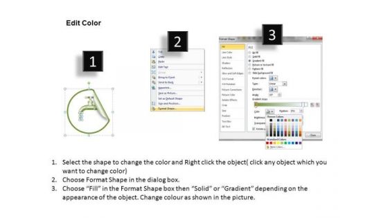 Green Conserve Water  PowerPoint Slides And Ppt Diagram Templates