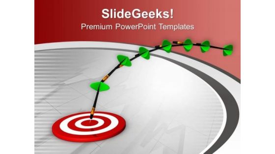 Green Dart On Red Target PowerPoint Templates Ppt Backgrounds For Slides 0713 Green Dart On Red Target PowerPoint Templates Ppt Backgrounds For Slides 0713