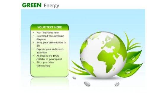 Green Earth PowerPoint Ppt Templates Green Earth PowerPoint Ppt Templates