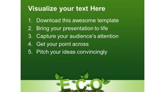 Green Eco Nature PowerPoint Templates And PowerPoint Themes 0212