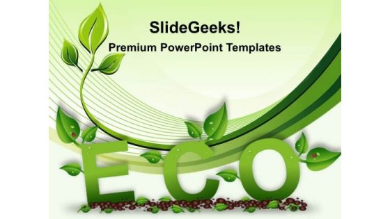 Green Eco Nature PowerPoint Templates And PowerPoint Themes 0212