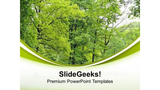 Green Enviornment Background PowerPoint Templates Ppt Backgrounds For Slides 0513