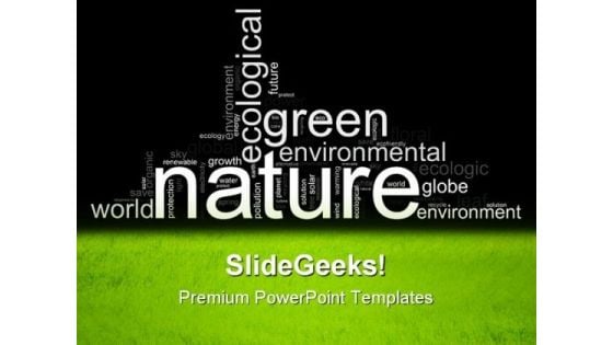 Green Environmental Nature PowerPoint Templates And PowerPoint Backgrounds 0611