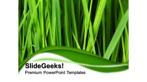 Green Grass Environment PowerPoint Templates And PowerPoint Themes 0512