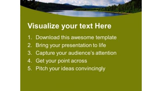 Green Natural Environment Beauty PowerPoint Templates Ppt Backgrounds For Slides 0213