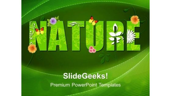 Green Nature Environment PowerPoint Templates And PowerPoint Themes 0412