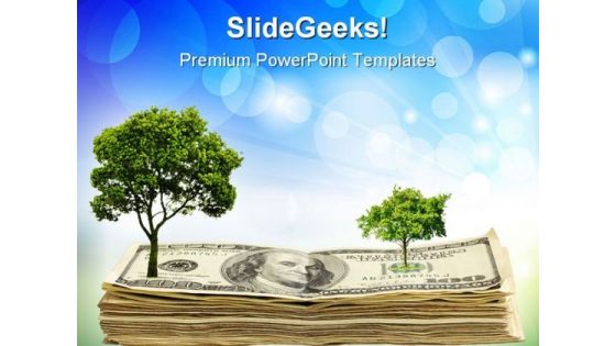 Green Tree Environment PowerPoint Templates And PowerPoint Backgrounds 0611