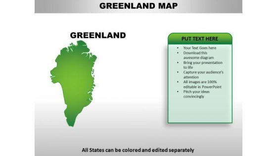 Greenland PowerPoint Maps Greenland PowerPoint Maps