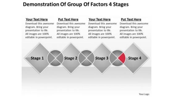 Group Factors 4 Stages Ppt Professional Business Plan Writers PowerPoint Templates