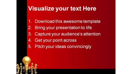 Group Idea Business PowerPoint Templates And PowerPoint Backgrounds 0611