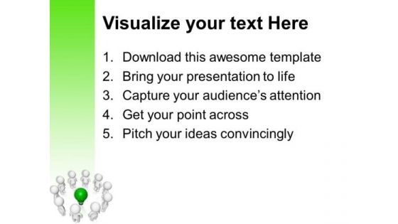 Group Idea Communication PowerPoint Templates And PowerPoint Themes 1012