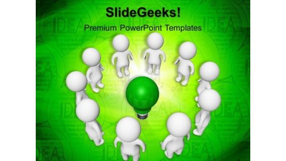 Group Idea Communication PowerPoint Templates And PowerPoint Themes 1012