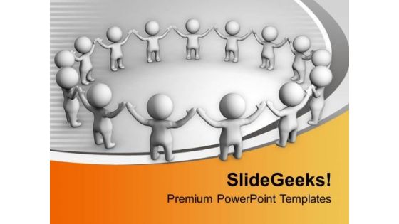 Group Of Business People PowerPoint Templates Ppt Backgrounds For Slides 0713